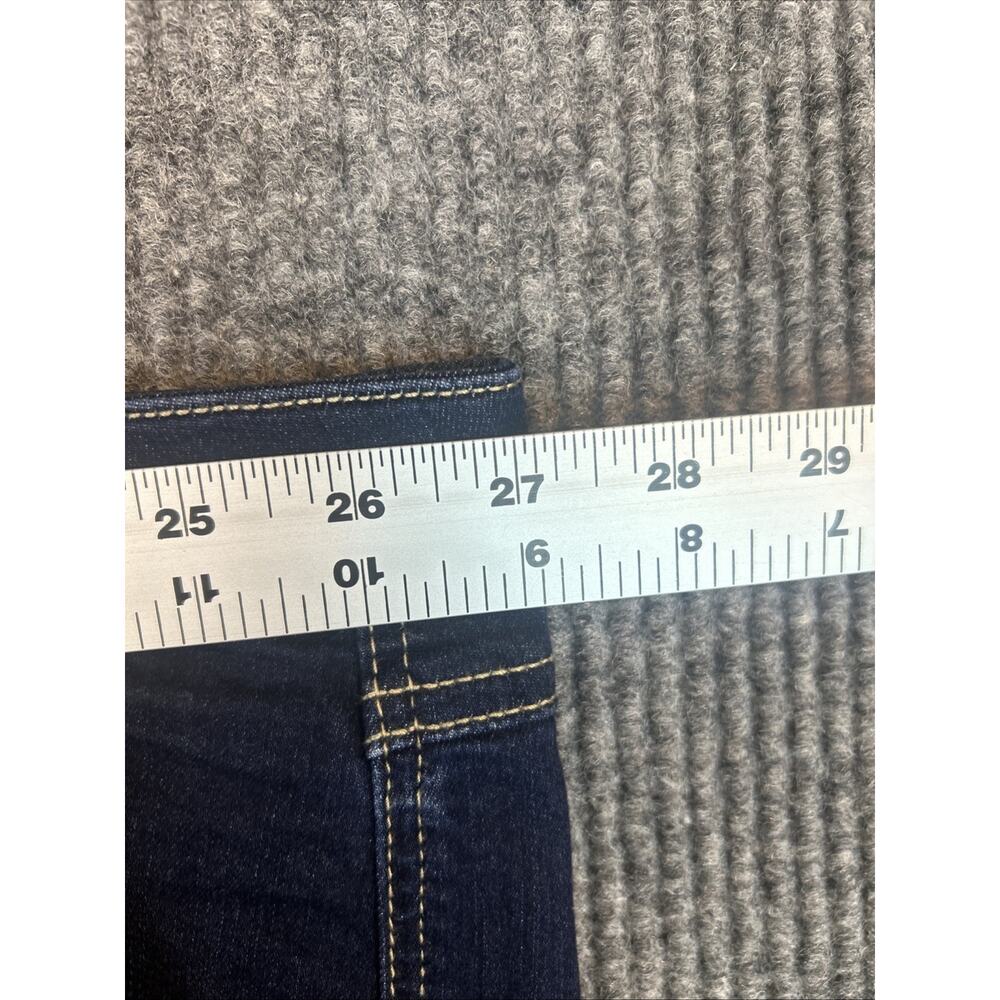Belle By Kim Gravel Womens Jeans 32WP Seamed To Perfection Dark Wash - Picture 7 of 12